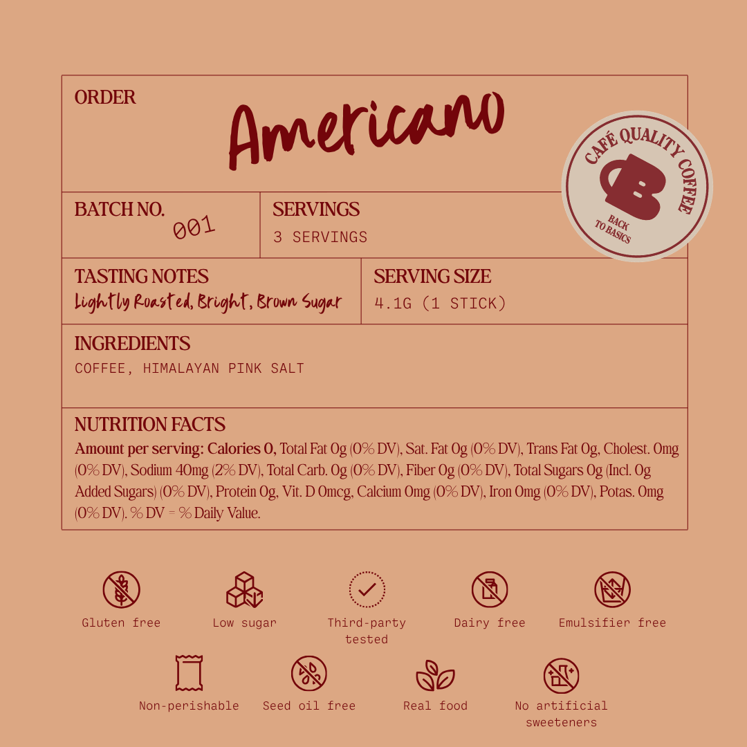 Americano Travel Pack