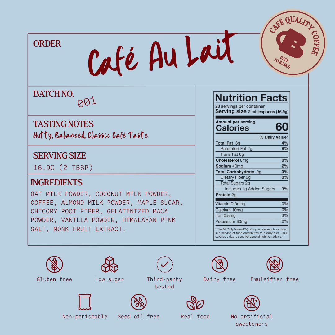 Café Au Lait Mini Eco-Bag