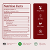 Café Au Lait nutrition facts: 60 calories, 2g dietary fiber, 2g sugar, and about 80mg caffeine per serving. 100% vegan with no seed oils. Ingredients: oat, coconut, and almond milk powders, coffee, maple sugar, chicory root fiber, maca, vanilla, Himalayan pink salt, and monk fruit.